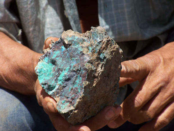 Mining Consultant - Chrysocolla Sample Mexico